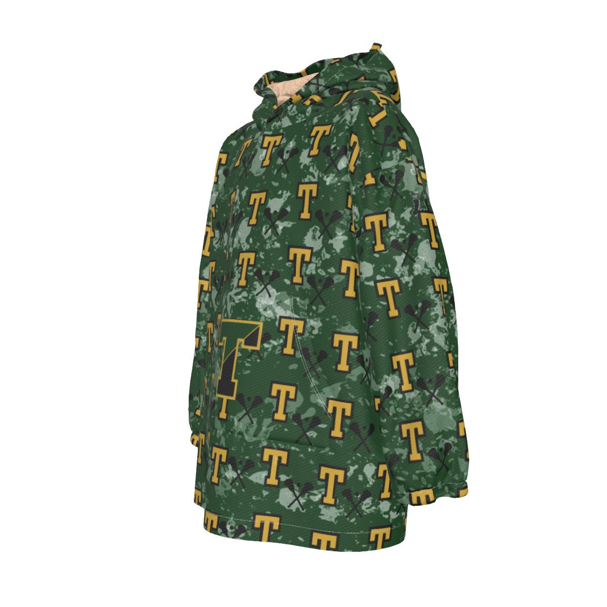 Youth TRYLAX Sherpa Fleece Blanket Hoodie (Non-Personalized)