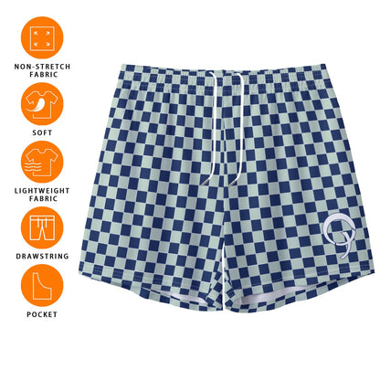 Adult Quaboag Church Mesh Shorts - Checkered (no inner liner)