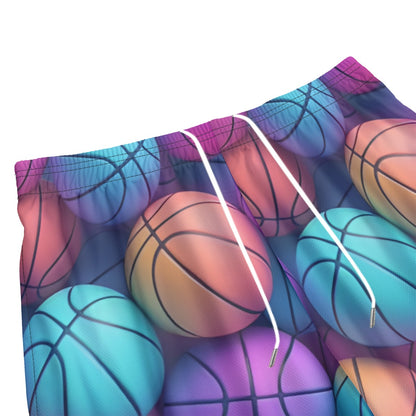 All-Over Print Adult Basketball Mesh Shorts