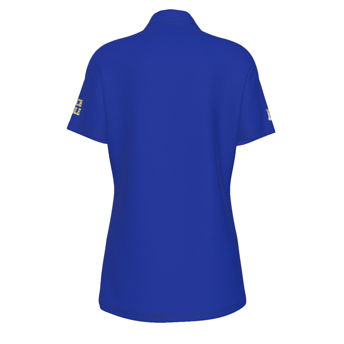 Women's Brimfield Beasts UV Protected Polo Shirt- Blue Edition (Personalized)