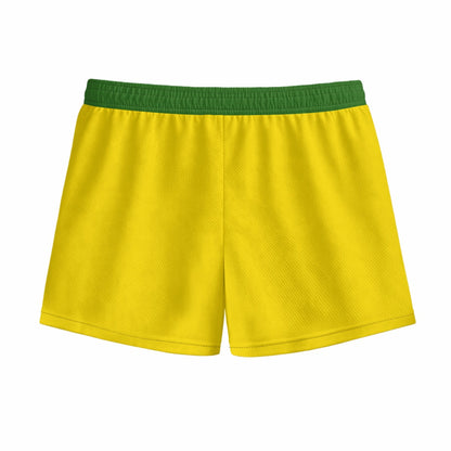 Youth TYFC Shorts (Loose Fit, Yellow)