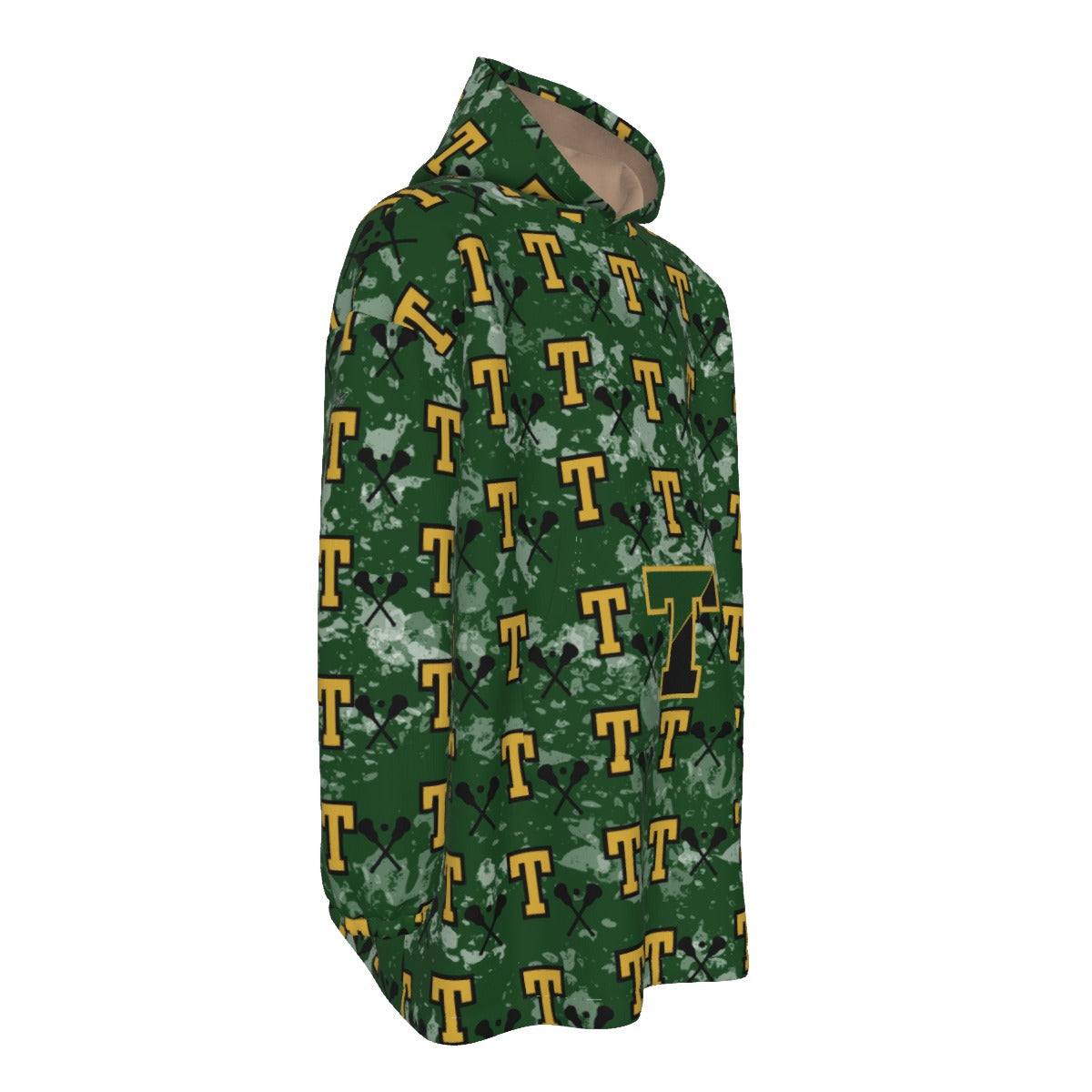 Adult TRYLAX Sherpa Fleece Blanket Hoodie (Personalized)