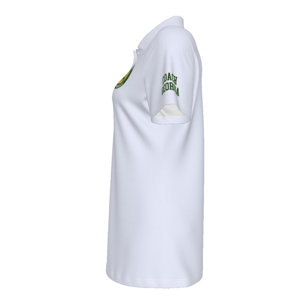 Women's Sturbridge Girls Softball UV Protection Polo - Coach's White Edition (Personalized)