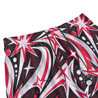 Teen/Adult Central MA Chaos Starburst Mesh Shorts (no inner liner)