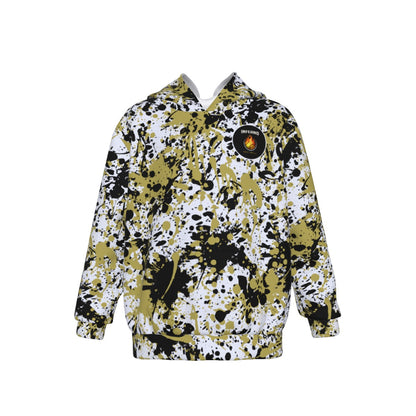 Youth Brimfield Inferno Softball Hoodie - Paint Splatter Design