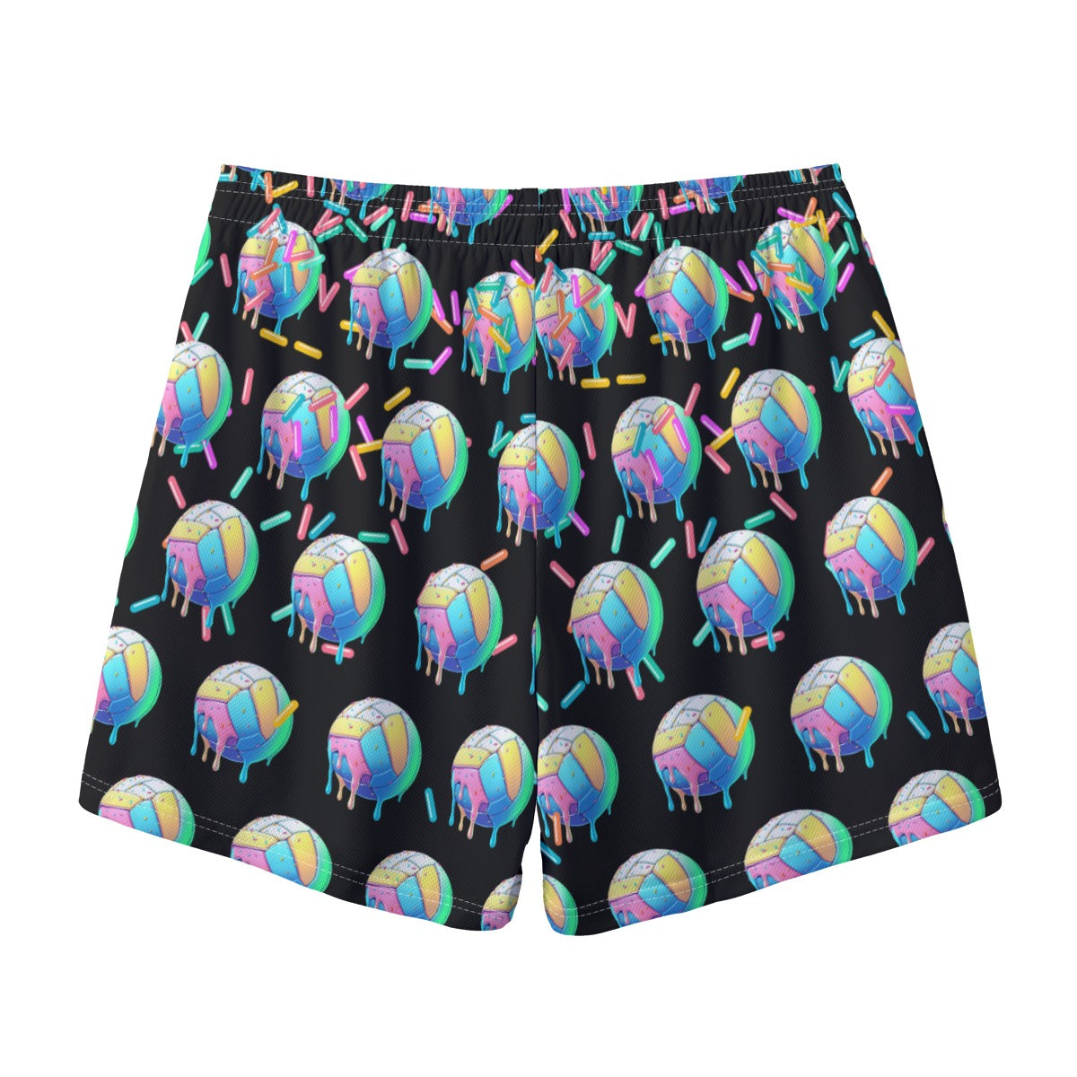 Adult Volleyball Gym Shorts, Volleyball Drip Design