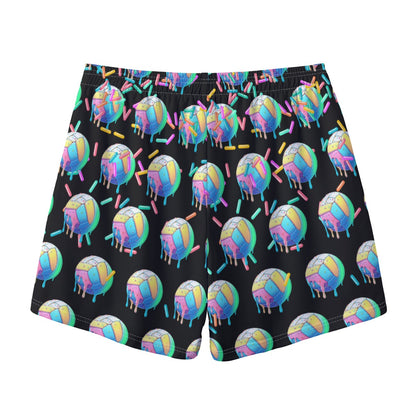 Adult Volleyball Gym Shorts, Volleyball Drip Design