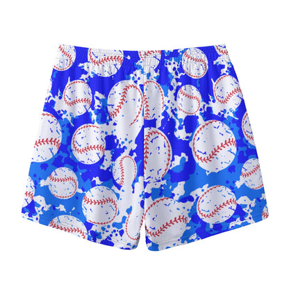 All-Over Print Adult Baseball Shorts