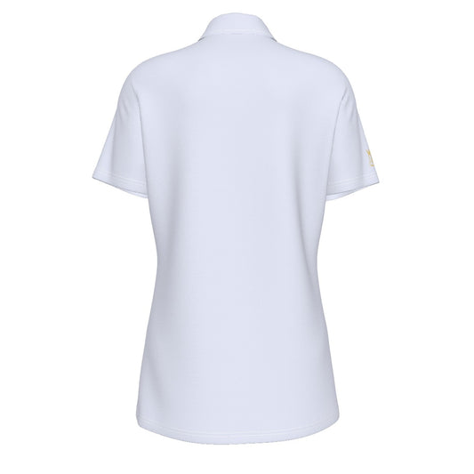 Women's Brimfield Beasts UV Protection Polo - White Edition (Non-Personalized)