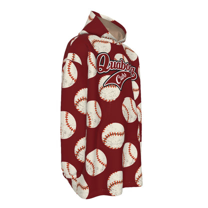 Adult Quaboag Baseball Blanket Hoodie