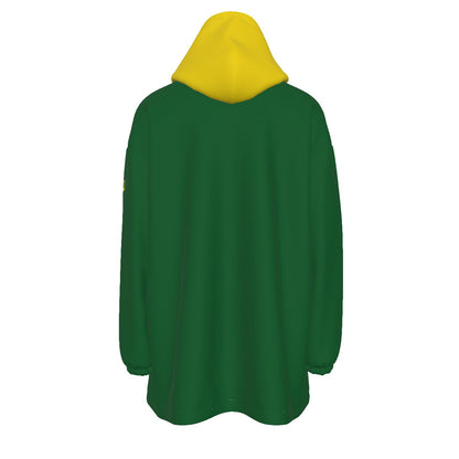 Adult Unisex One Size Sherpa Fleece Hoodie Blanket (Non-Personalized)