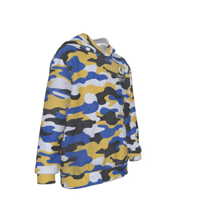 Youth Brimfield Beasts Distressed Camo Hoodie