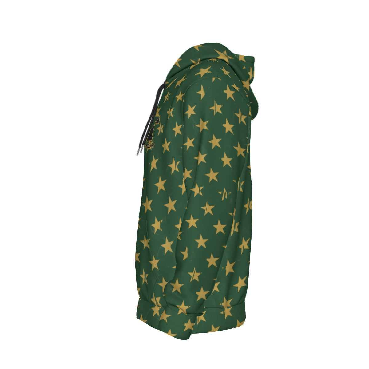 Adult TRYLAX Green Flag and Stars Hoodie - Boy's Edition