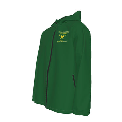 Adult Unisex Full Zip Tantasqua Youth Football Windproof Jacket - Not Personalized