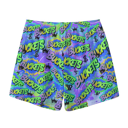 Adult Unisex Basketball Mesh Shorts - Buckets