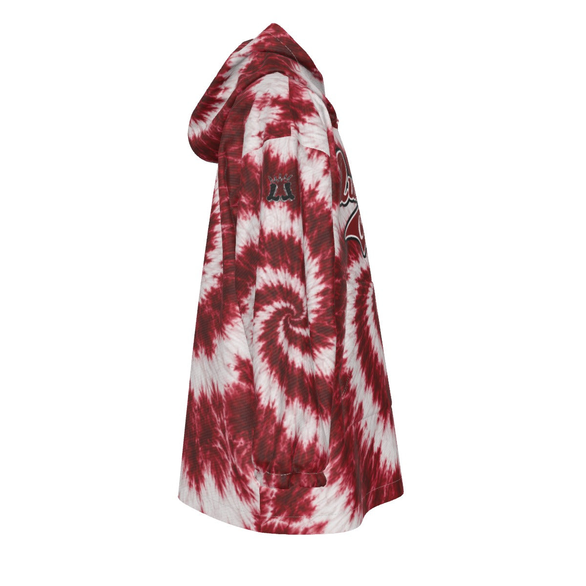 Youth Quaboag Baseball Tie-Dye Blanket Hoodie