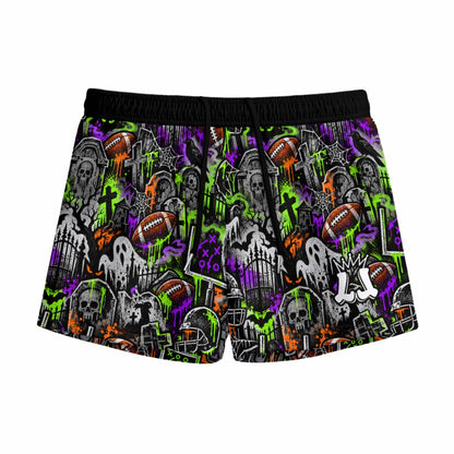 Youth Graffiti Graveyard Football Shorts