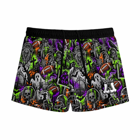 Youth Graffiti Graveyard Football Shorts