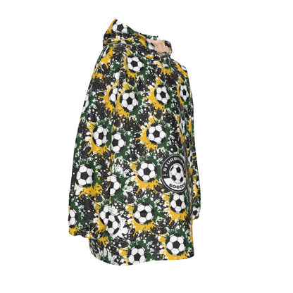 Youth Sturbridge Soccer Blanket Hoodie - Paint Splatter Edition (Personalization Available)