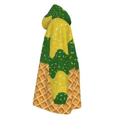 Adult TYFC One Size Ice Cream Drip Blanket Hoodie - Non-Personalized