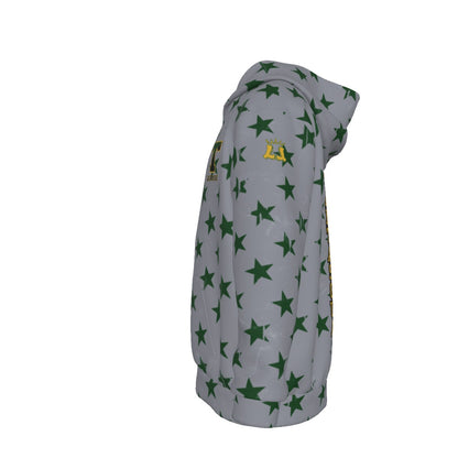 Youth TRYLAX Gray Flag and Stars Hoodie- Boy's Edition (Non-Personalized)