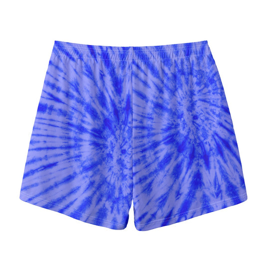 Adult/Teen Brimfield Soccer Royal Blue Tie Dye Shorts