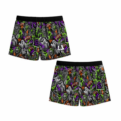 Youth Graffiti Graveyard Football Shorts