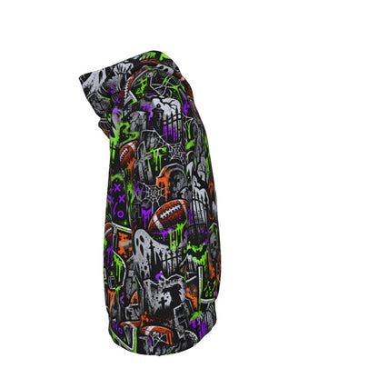 Youth Graffiti Graveyard Football Hoodie