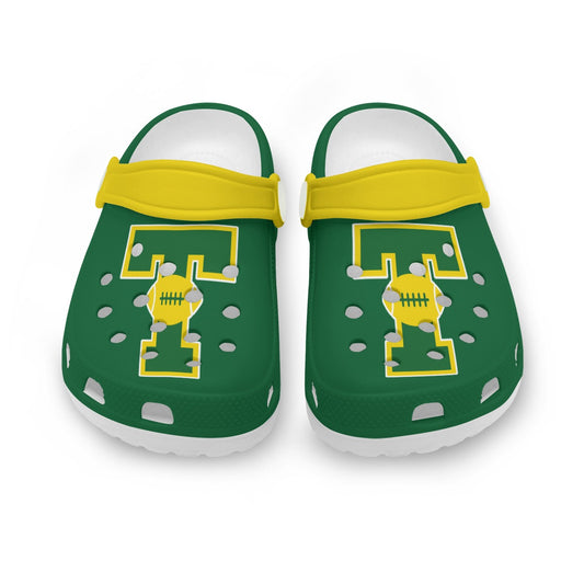 Kids Tantasqua Youth Football Lightweight Foam Clogs
