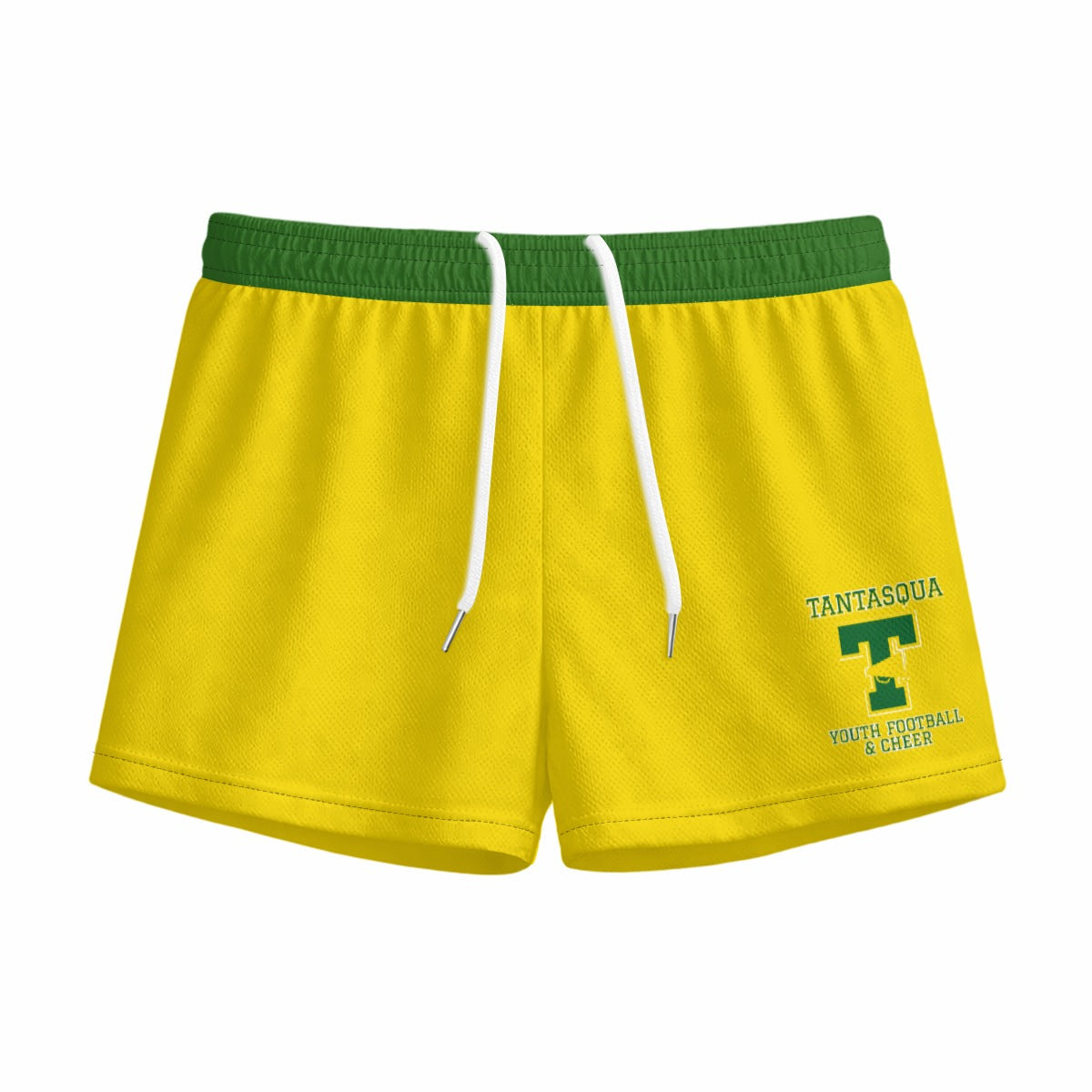 Youth TYFC Shorts (Loose Fit, Yellow)