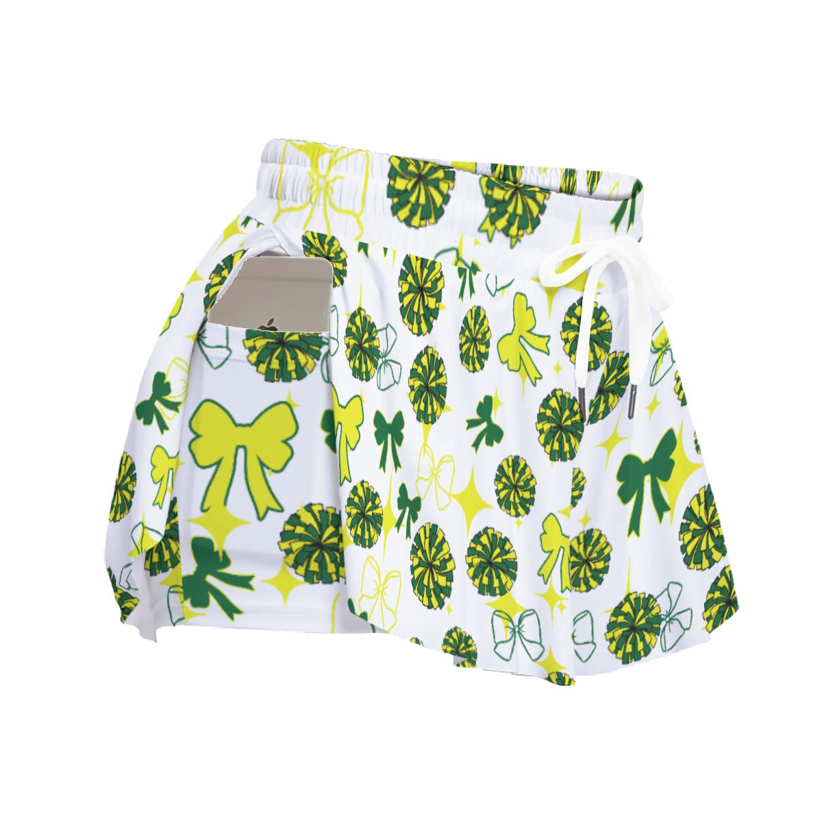 TYFC Women's Cheer Butterfly Shorts With Pockets