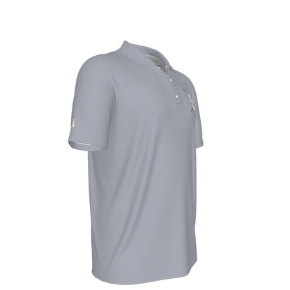 Men's Sturbridge Little League UV Protection Polo - Gray Edition (Not Personalized)