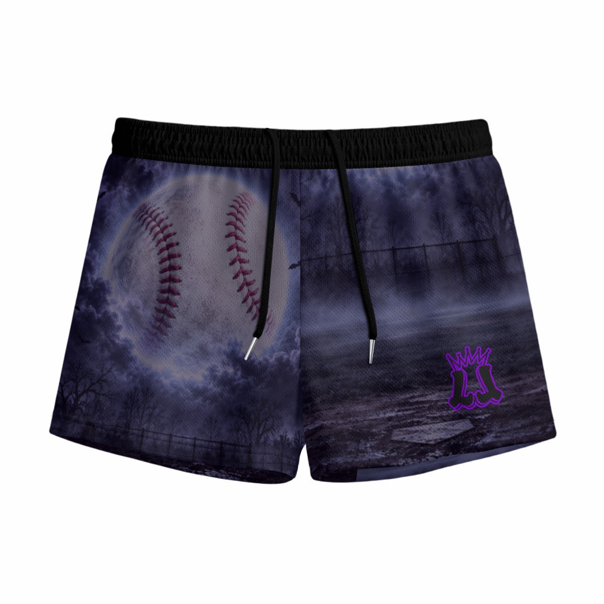 Youth Field of Screams Baseball Shorts