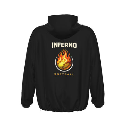 Adult Brimfield Inferno Half-Zip Windbreaker Pullover Edition 2 (Non-Personalized)