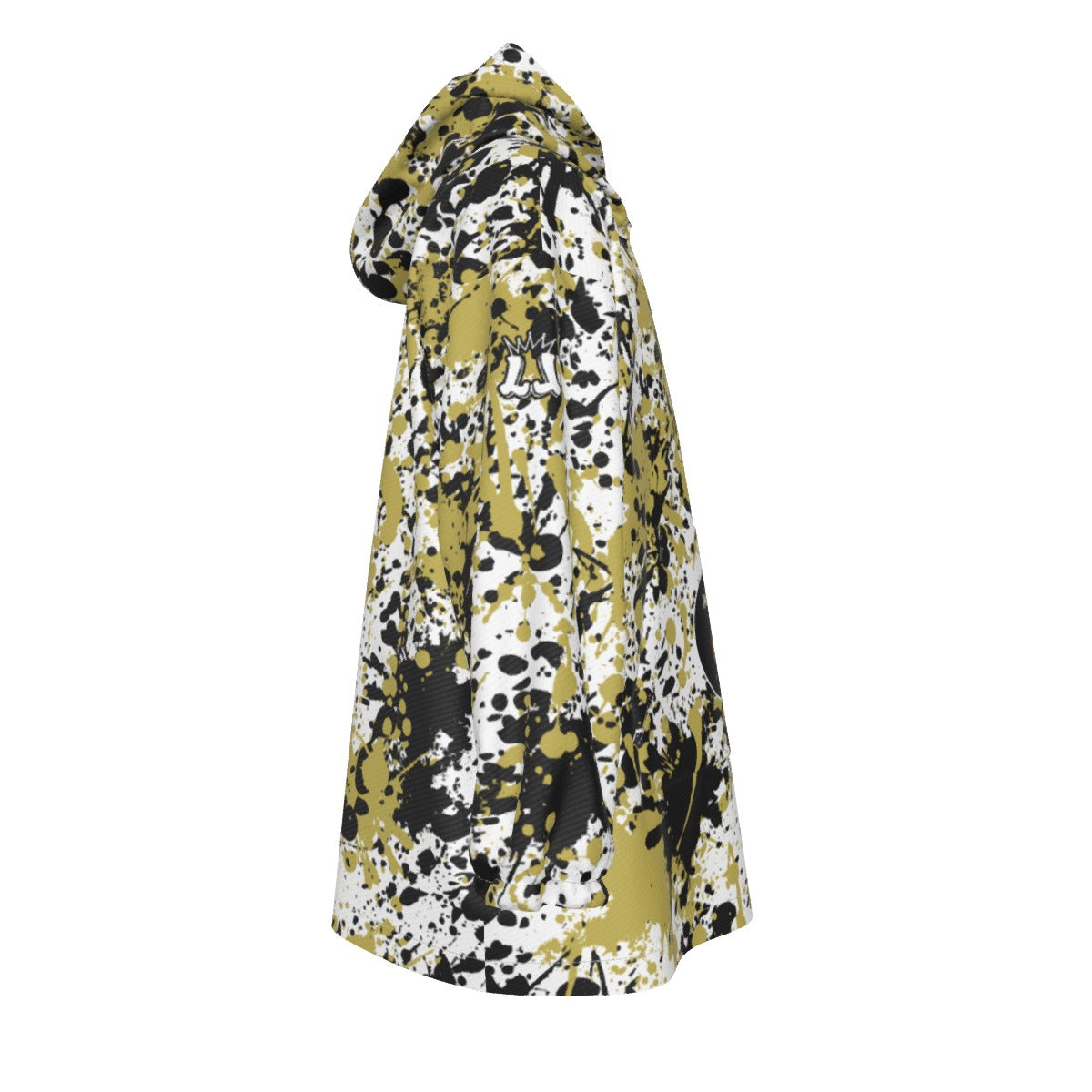 Youth Brimfield Inferno Softball Blanket Hoodie - Paint Splatter Edition