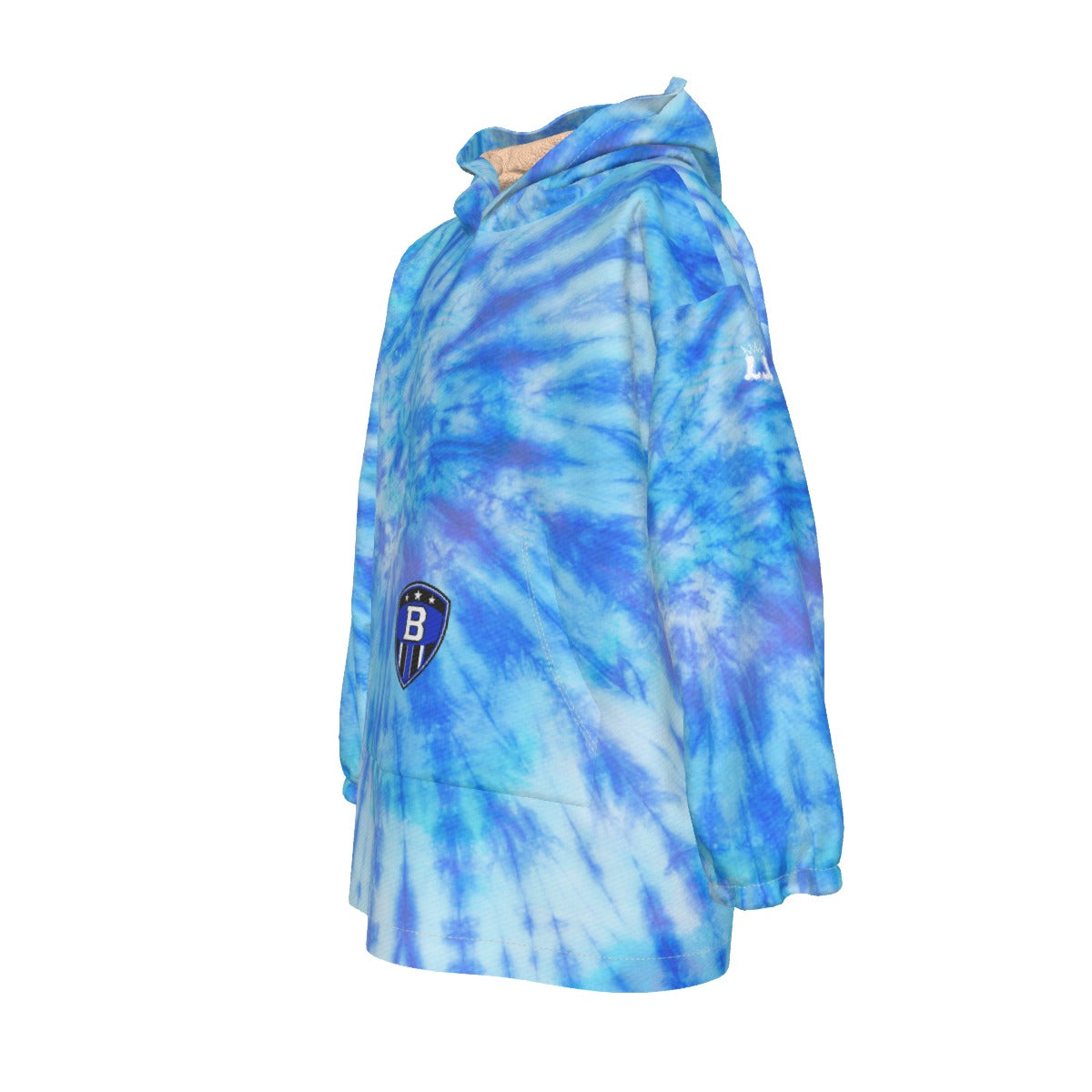 Youth Brimfield Soccer Tie Dye Blanket Hoodie