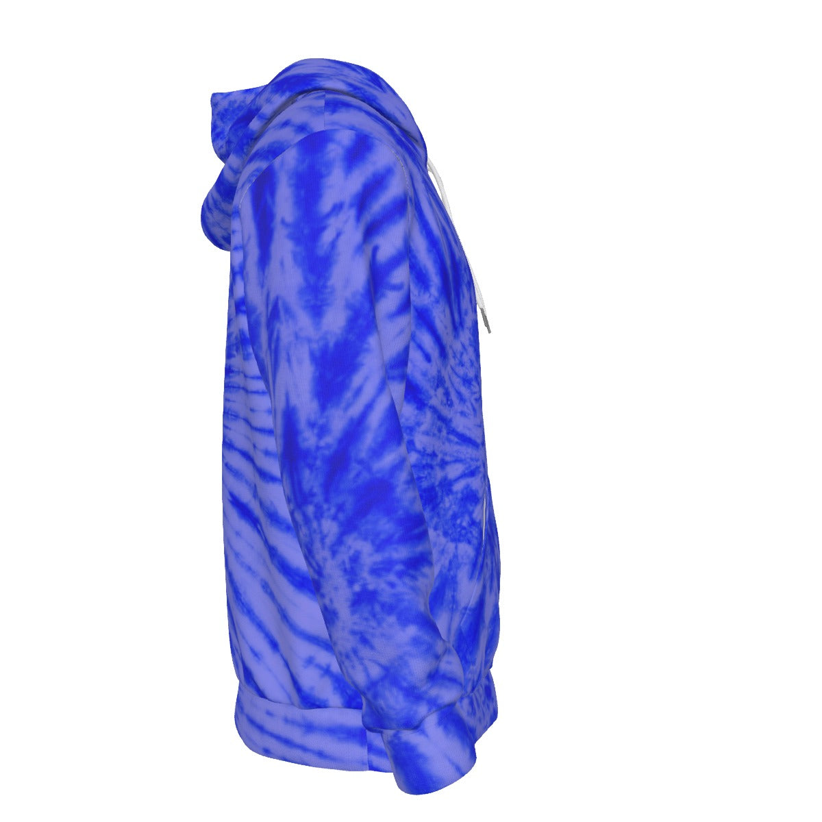Adult Brimfield Soccer Royal Blue Tie Dye Hoodie