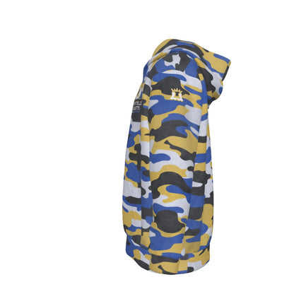 Youth Brimfield Beasts Distressed Camo Hoodie
