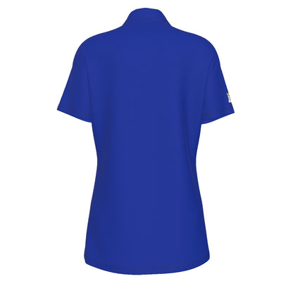 Women's Brimfield Beasts Baseball UV Protection Polo - Blue Edition (Not Personalized)