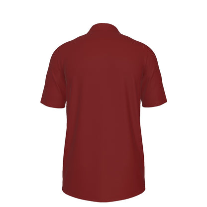 Adult Quaboag Baseball UV Protection Polo - Maroon