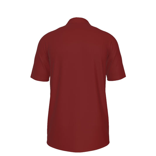 Adult Quaboag Baseball UV Protection Polo - Maroon