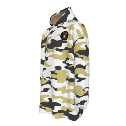 Adult Brimfield Inferno Softball Blanket Hoodie - Camo Edition