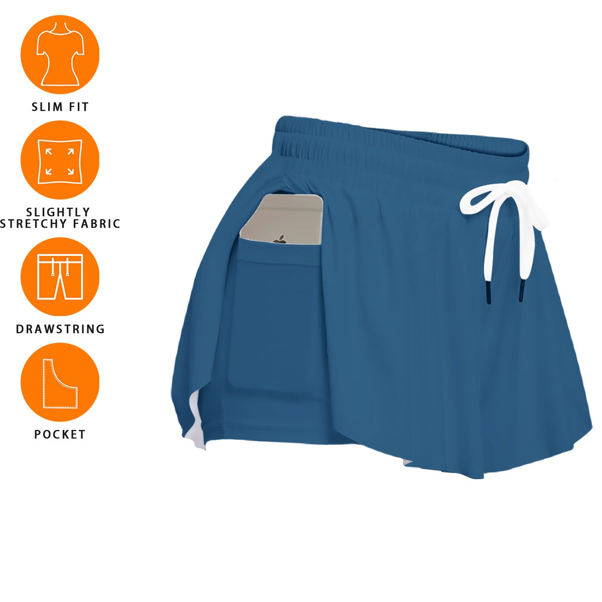 Women's OSA Butterfly Shorts, Navy