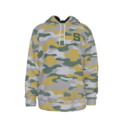Adult Sturbridge Little League Baseball Vintage Camo Hoodie (Personalized)