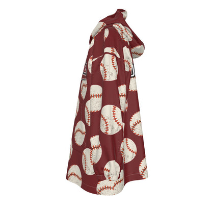 Personalized Youth Quaboag Cubs Blanket Hoodie