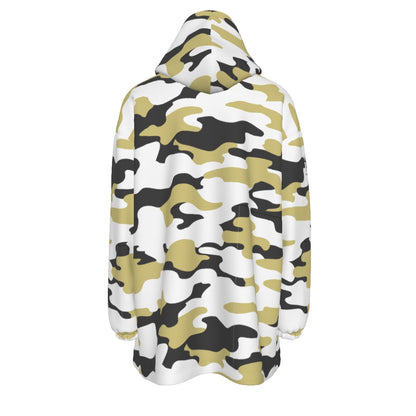 Adult Brimfield Inferno Softball Blanket Hoodie - Camo Edition