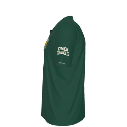 Men's Sturbridge Girls Softball UV Protection Polo - Coach's Green Edition (Personalized)