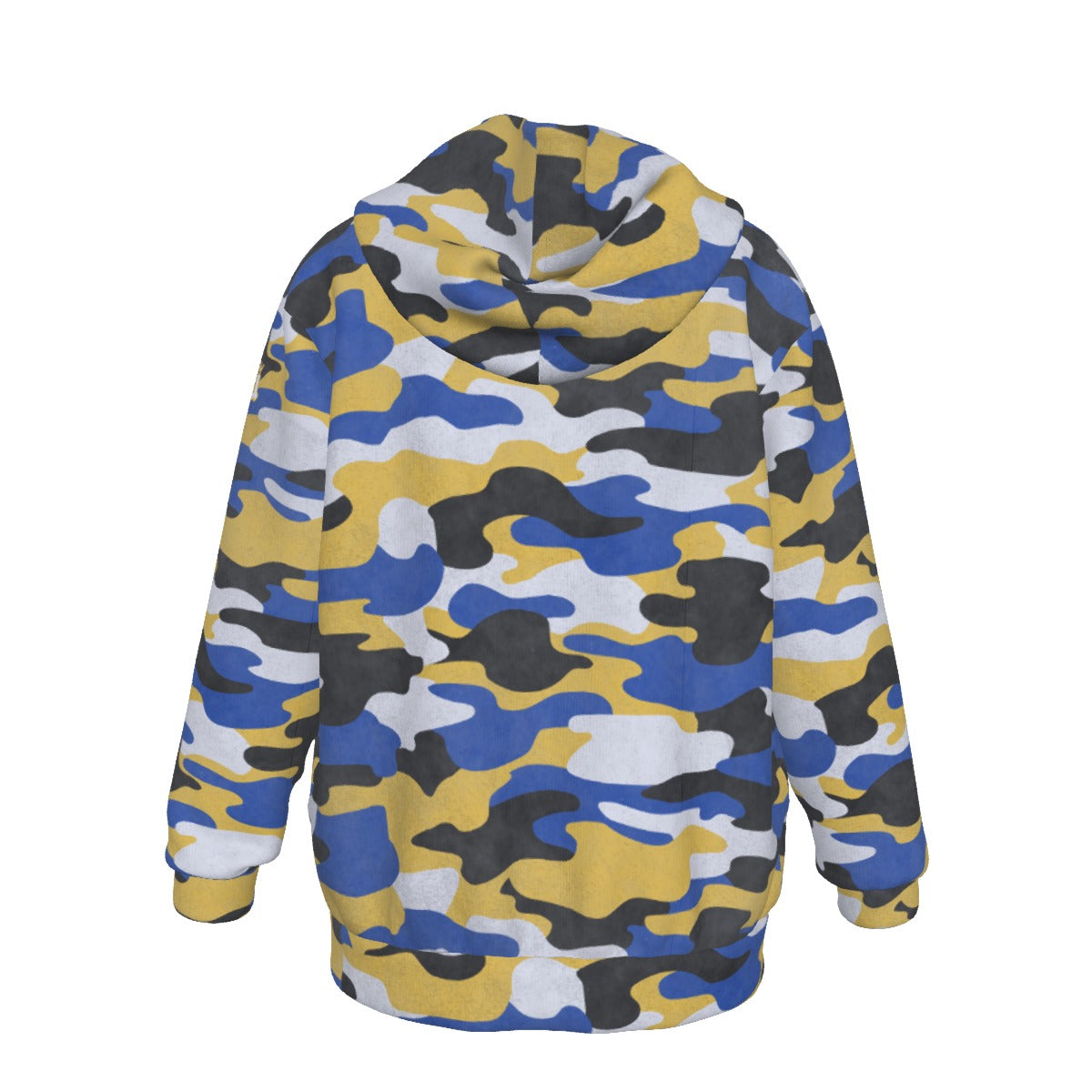 Youth Brimfield Beasts Distressed Camo Hoodie