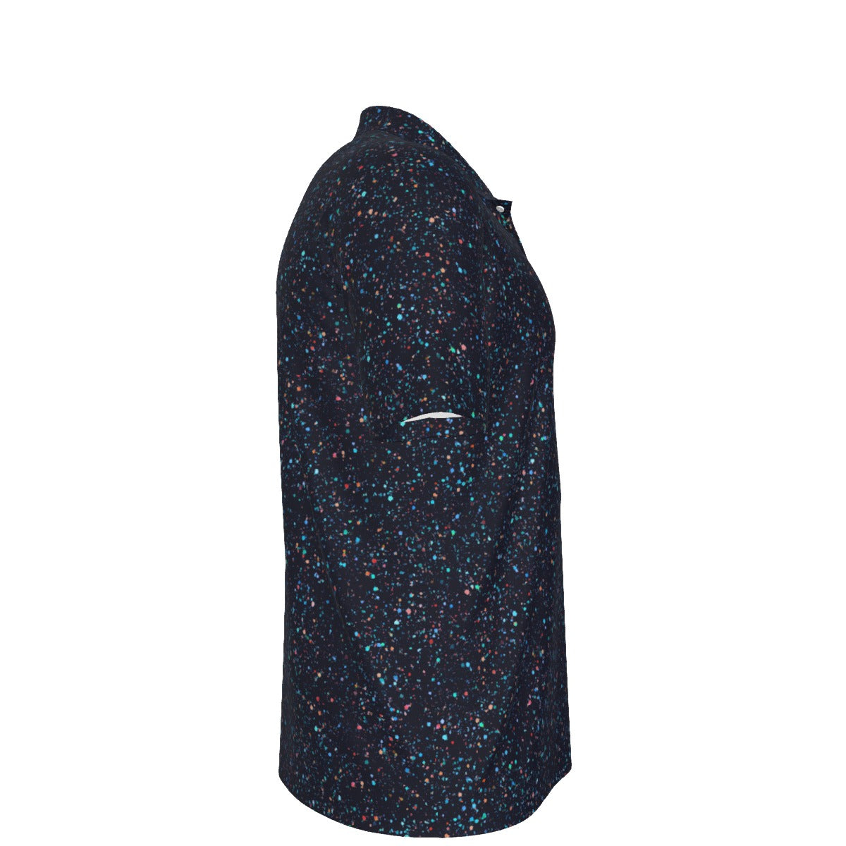 Starry Night, All-Over Print Men's UV Protection POLO Shirt