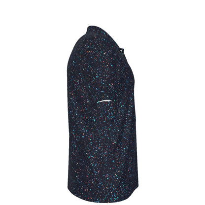 Starry Night, All-Over Print Men's UV Protection POLO Shirt